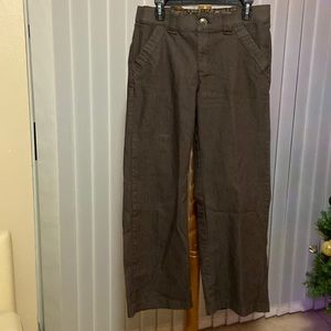 Lee No Gap Waistband Women’s Slacks - Chocolate Brown - Size 12